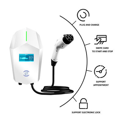 7KW 11kw EVSE σταθμός φόρτισης 50 Amp EV φορτιστή OEM