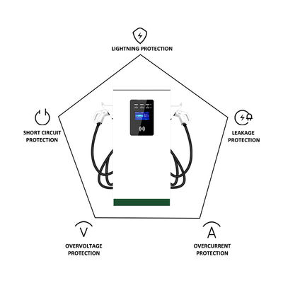 300V-750V DC φορητό EV φορτιστή αυτοκινήτου 22kw για το σπίτι