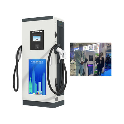 120KW εμπορική ηλεκτρική οδήγηση φορτιστής DC EV φορτιστή